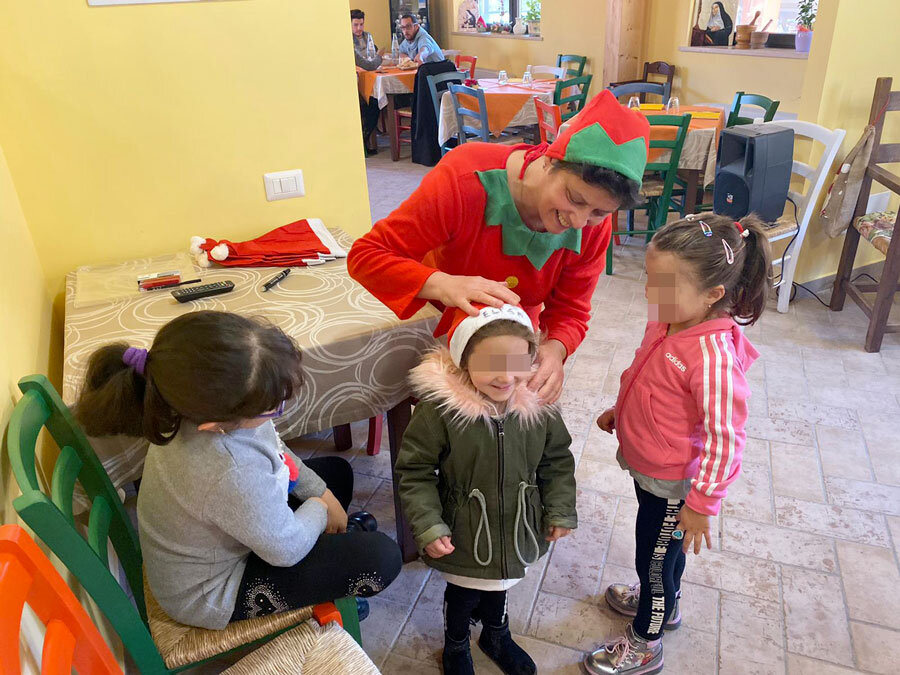 Babbo Natale in fattoria