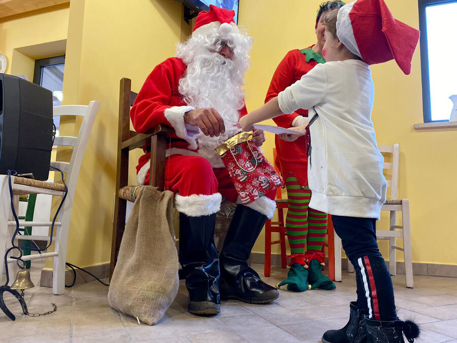 Babbo Natale in fattoria