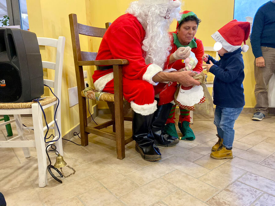 Babbo Natale in fattoria